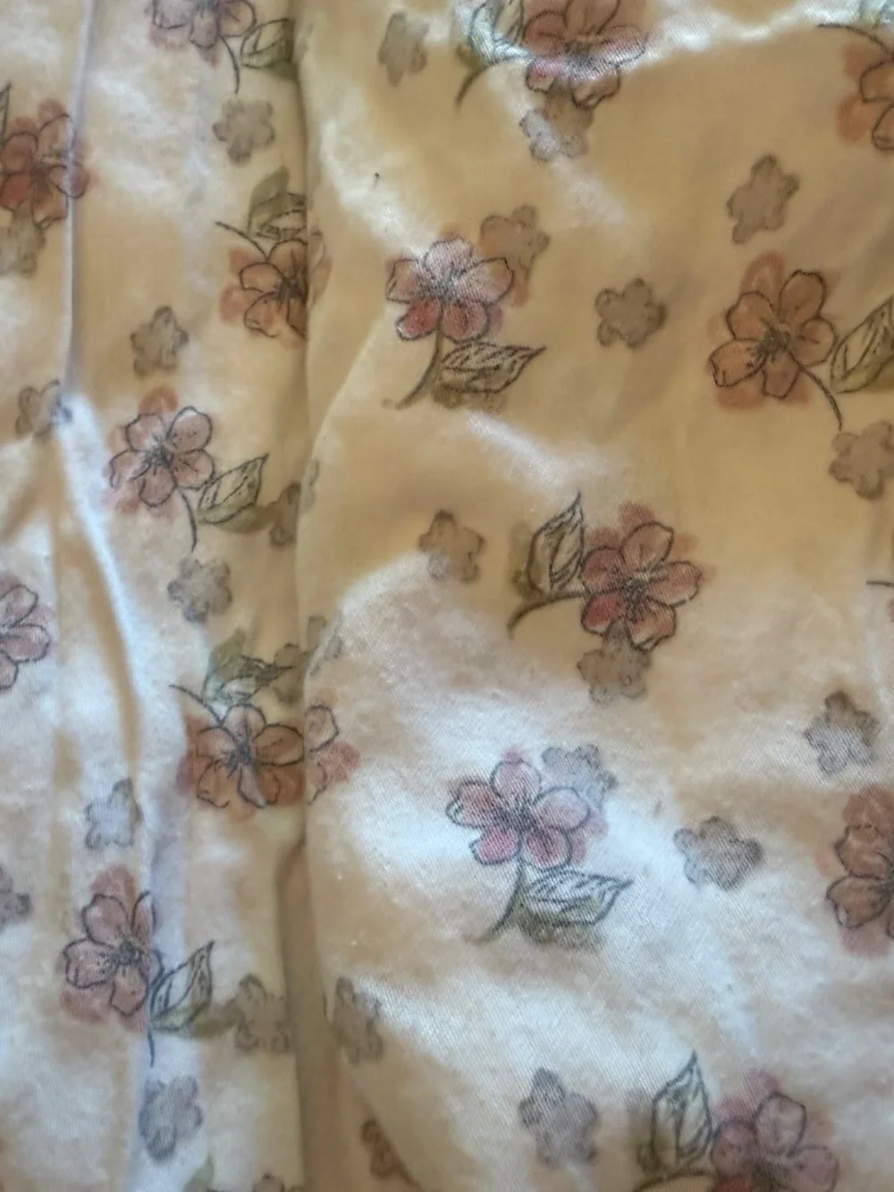 3 pc Shabby Chic king size sheet set